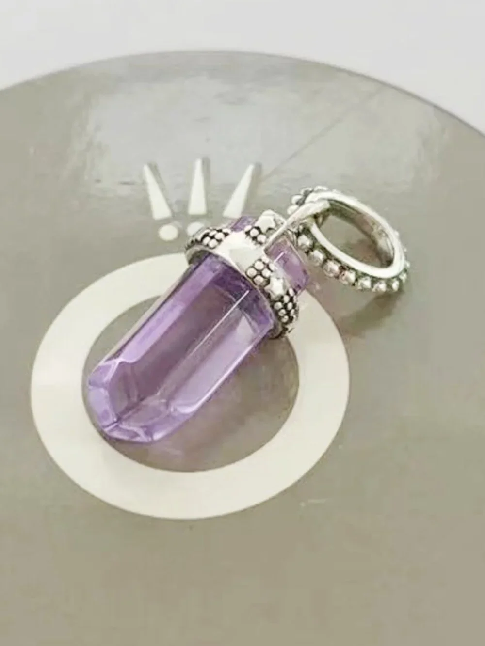 Pandora Purple Amulet Pendant - FINAL SALE